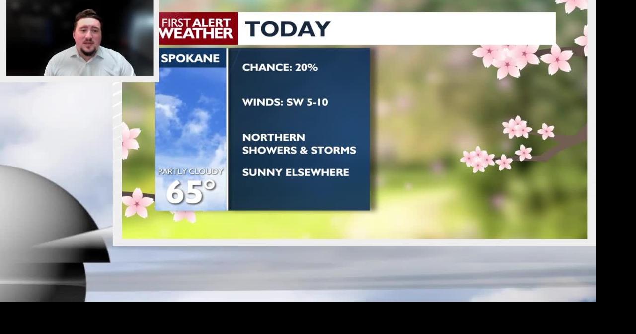 Tuesday storms more isolated, warming trend kicks in  ⛈️☀️