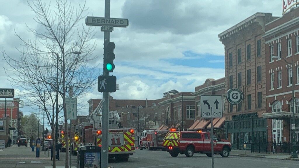 Crews put out fire at Cruz Custom Boots in downtown Spokane