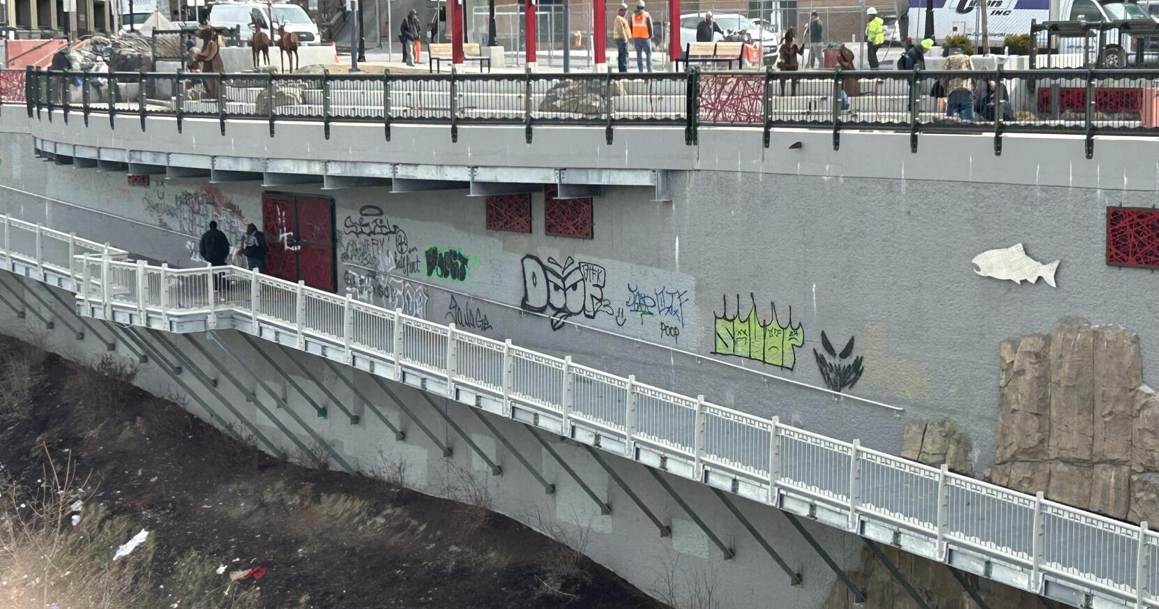 Vandalism and graffiti line the streets of Spokane - Vimarsana News