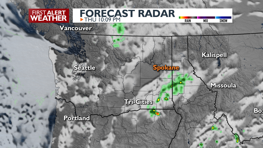 Very Mild Today, Scattered Showers Tonight with Sunshine Friday ...