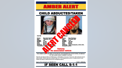 Amber Alert canceled for 7-month-old boy in Vancouver | News | kxly.com