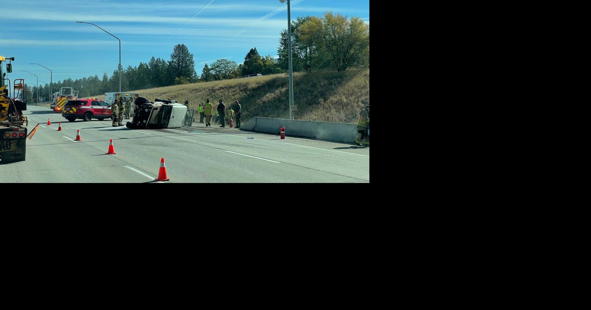 Spokane Valley car crash on I-90 cleared | Local News | kxly.com
