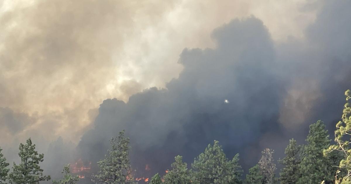 One person killed in wildfire burning west of Spokane | News | kxly.com