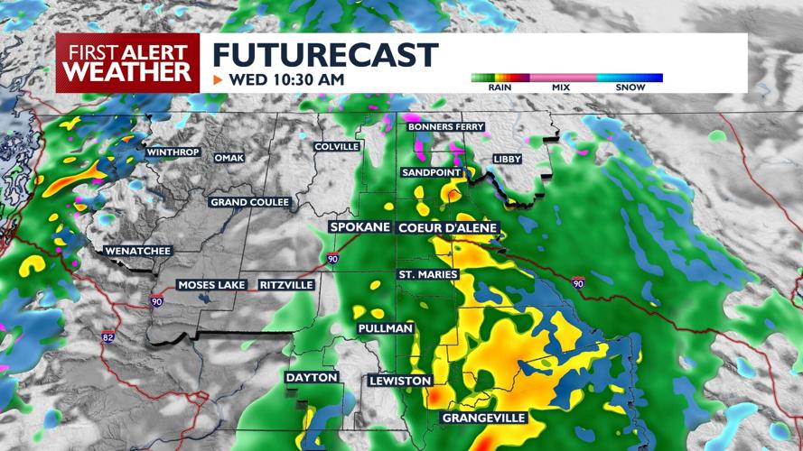 ☔Grab your rain jacket! Rain arrives late Tuesday through a wed ...