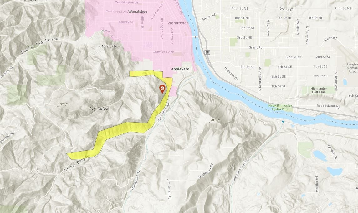 Evacuations Downgraded For Wildfire Burning Near Wenatchee | News ...