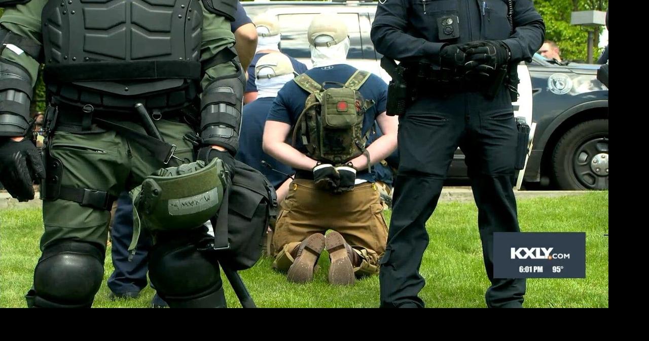 Patriot Front members sentenced to 5 days in jail, banned from Coeur d ...