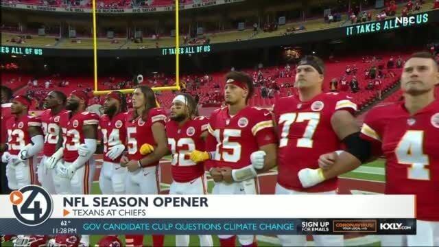 NFL fans boo during moment of silence for racial injustice at Chiefs,  Texans game in Missouri