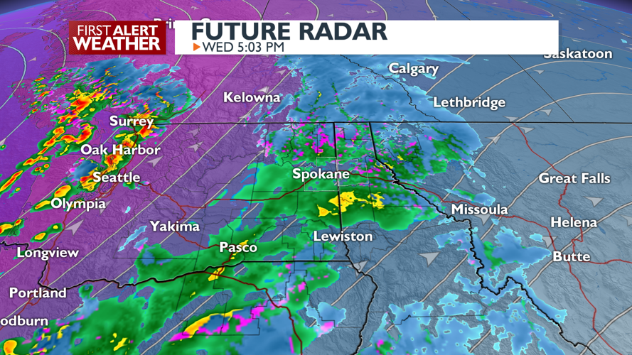 Wet weather with a Weather Alert Day and changing conditions - Mark ...