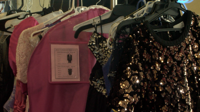 homecoming dresses under 200 Black One Shoulder Sain Long Prom Dresses with Appliques Black / Custom Size main image 0
