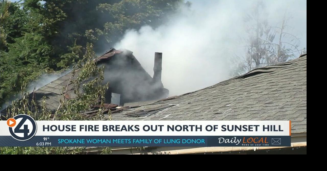 Spokane Fire Department respond to structure fire on West Fifth Avenue ...