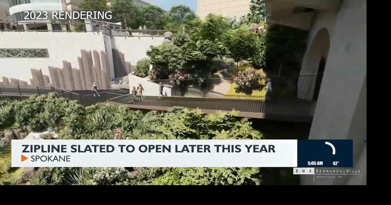 Downtown zipline set to open | Video | kxly.com