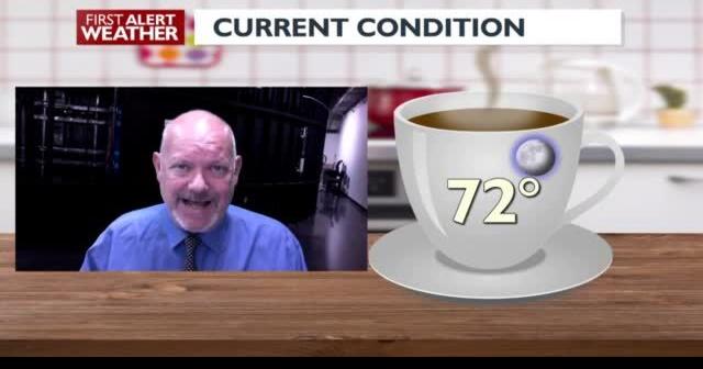 One more day of hot, hazy conditions before cooler temperatures move in ...