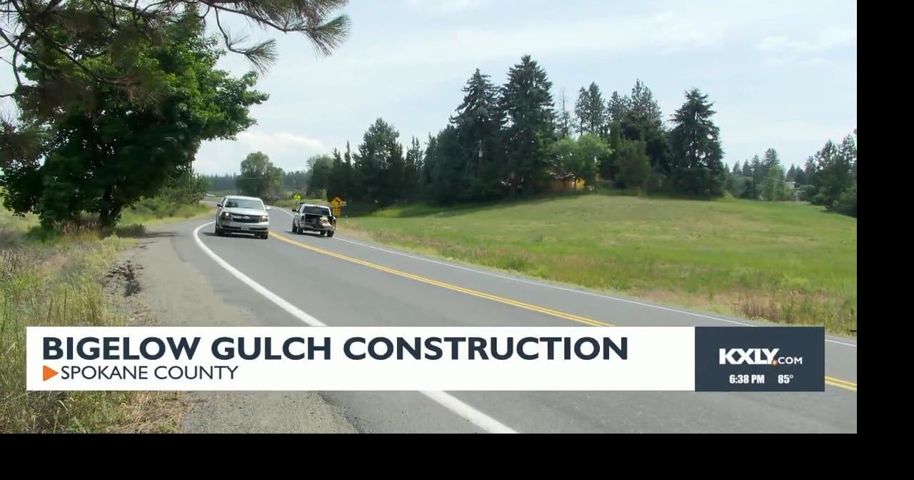 Bigelow Gulch construction in Spokane Video