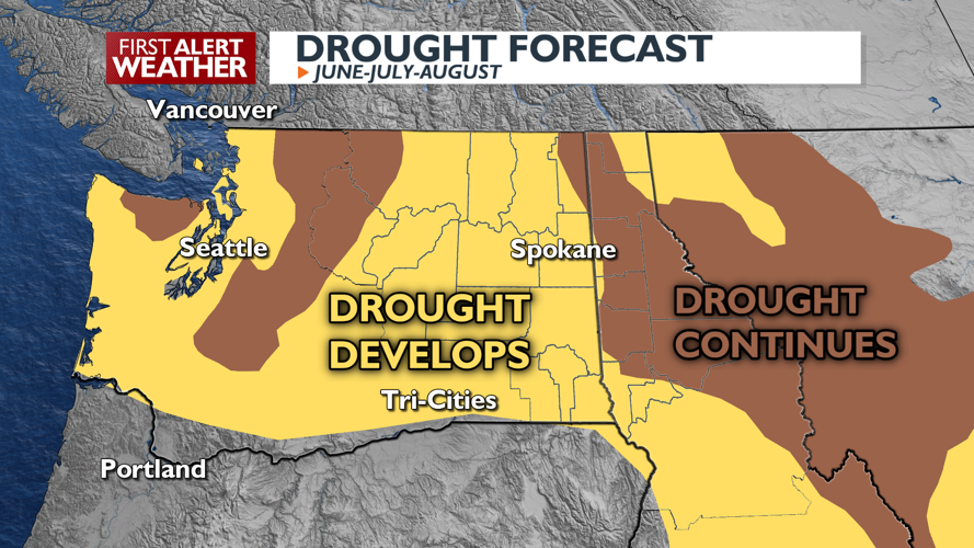Drought is forecast to worsen in the Inland Northwest this summer ...