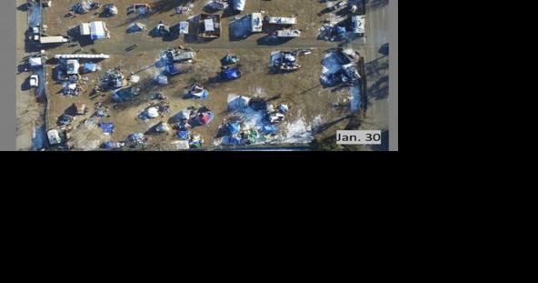 Camp Hope Update: Numbers declining, fence removal planned - Vimarsana News