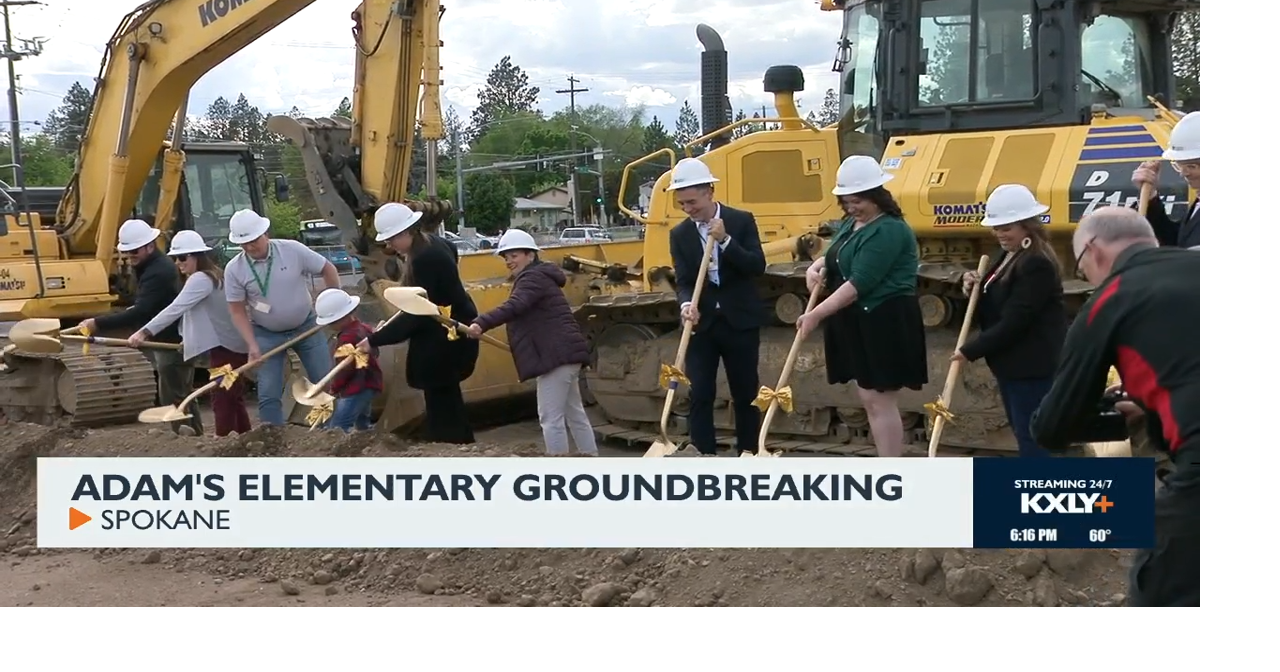 Spokane Public Schools breaks ground on new Adams Elementary | News ...
