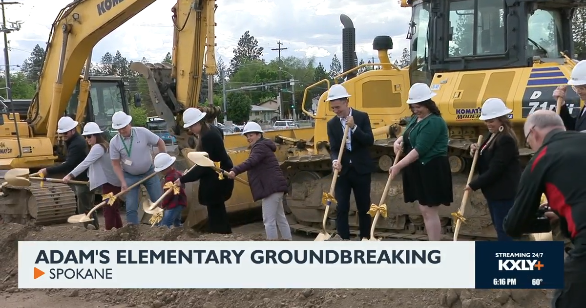 Spokane Public Schools breaks ground on new Adams Elementary | News ...