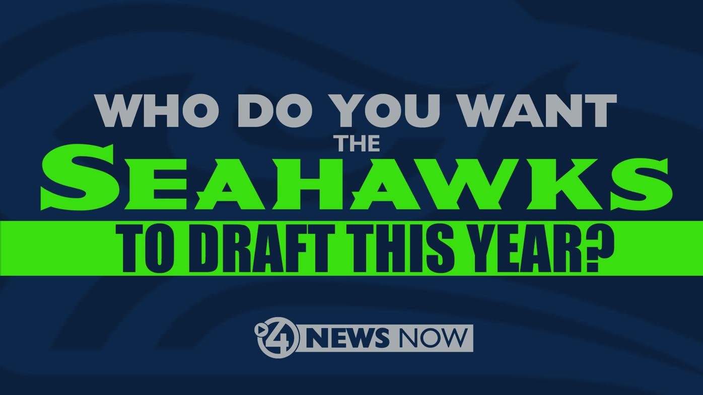 Who should the Seahawks pick in this year's NFL Draft? Let us know