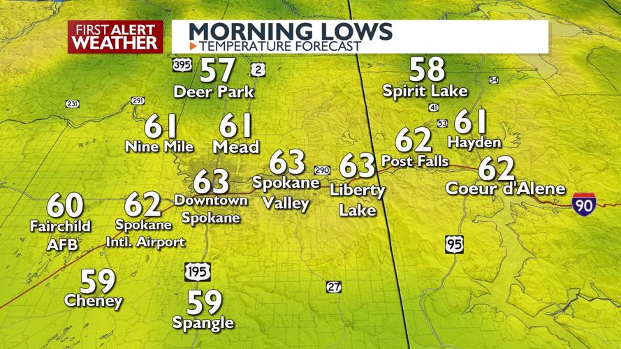 🔥Hot and sunny for Friday; high temperatures in the 90s - Kris ...