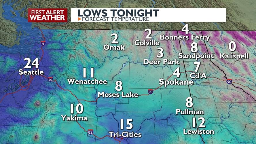 Cold and SNOW in the forecast to end 2021 | Forecast | kxly.com