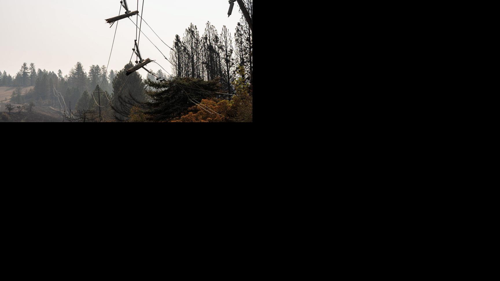Avista working to restore power following Spokane wildfires