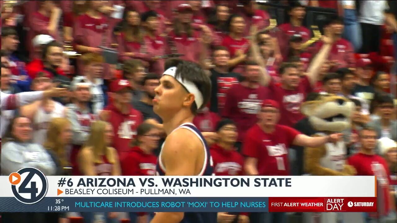 WSU Falls To No. 6 Arizona, 63-58 | Top Stories | Kxly.com