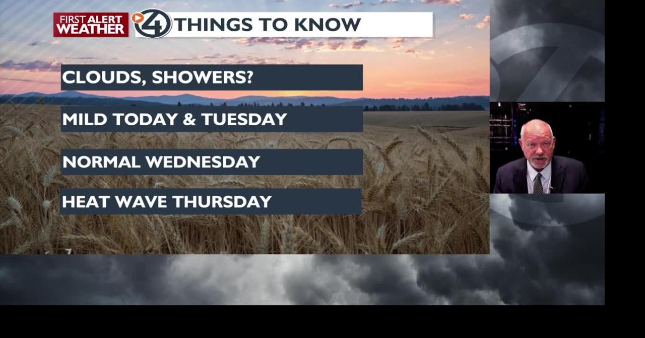 Clouds and Isolated afternoon showers to another heat wave by August 1 ...