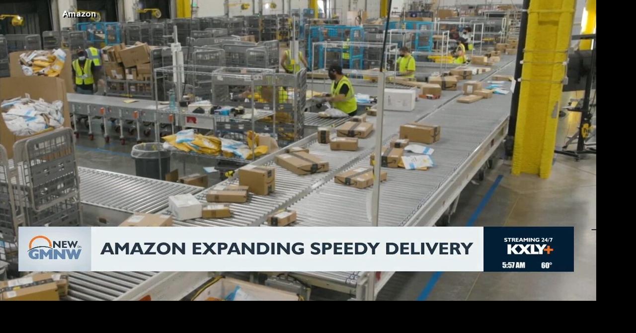 Amazon rolling out faster delivery | Video | kxly.com