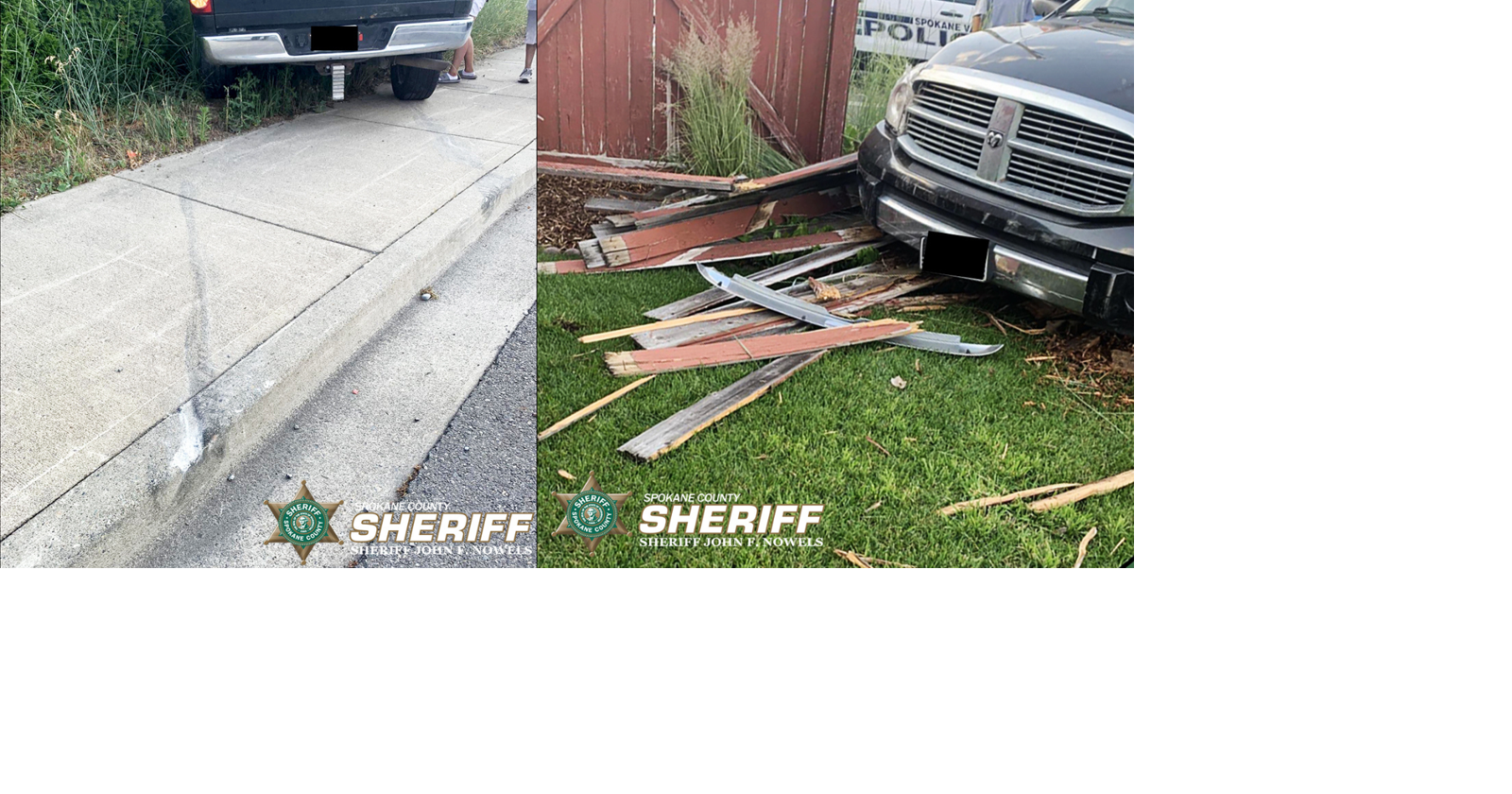 Man crashes into a fence, arrested for suspicion of DUI in Spokane ...