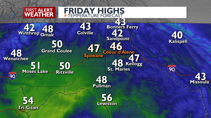 Dry and Mild Today, Rain for Saturday Afternoon - Mark | Weather | kxly.com