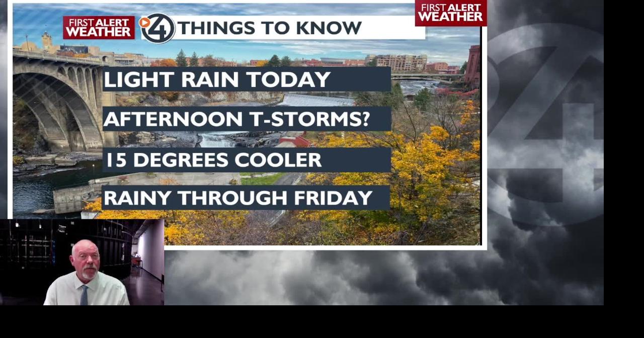 Light rain and gusty winds for Tuesday and Wednesday - Mark | Weather ...