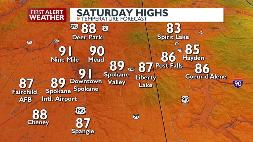 ⚠️Weather Alert Day Sunday: Hot, dry and breezy weather creating ...