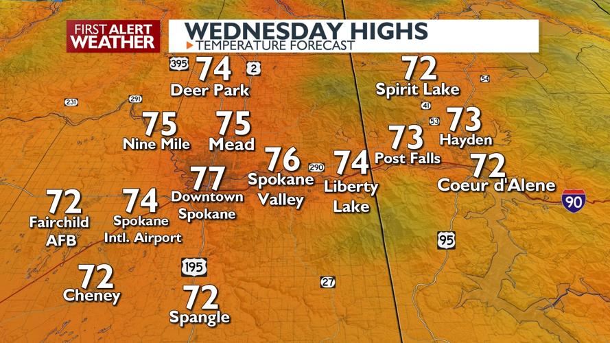 Open the windows for a cool night of sleep! Tuesday night lows in the ...
