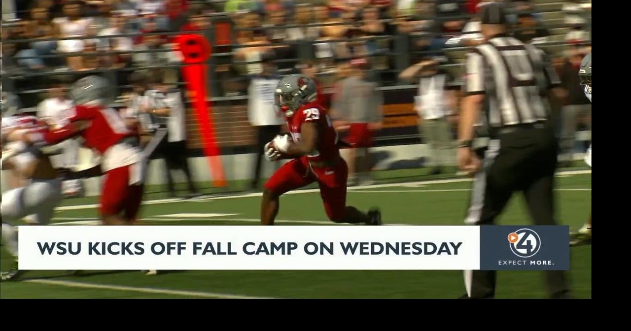 WSU football kicks off fall camp Video