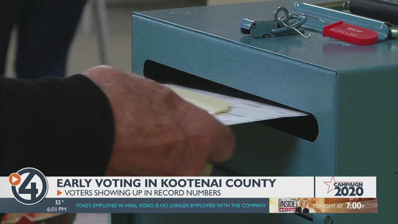 ‘I’m Glad I’m In Line To Vote Early’: Kootenai County Voters Showing Up ...