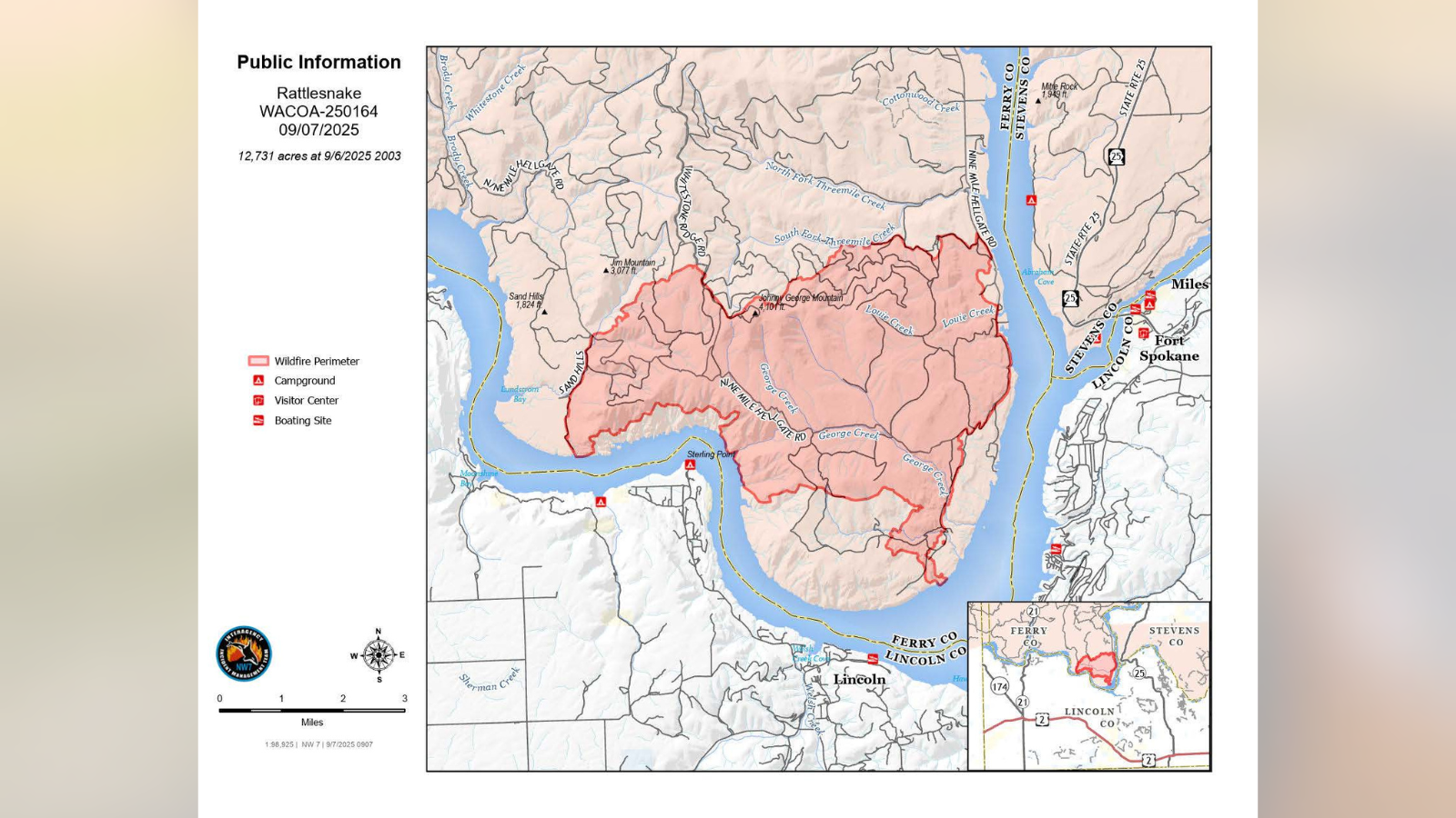 Wildfires on Colville Reservation grow, zero containment reported | Top ...