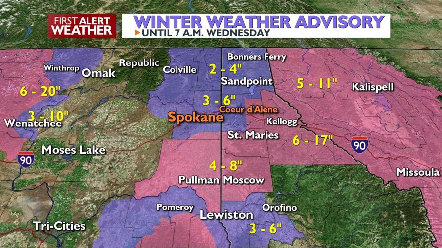 WEATHER ALERT DAY TUESDAY: Treacherous travel and dropping temperatures ...