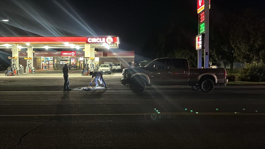 One person sent to hospital after vehicle hit pedestrian in Spokane