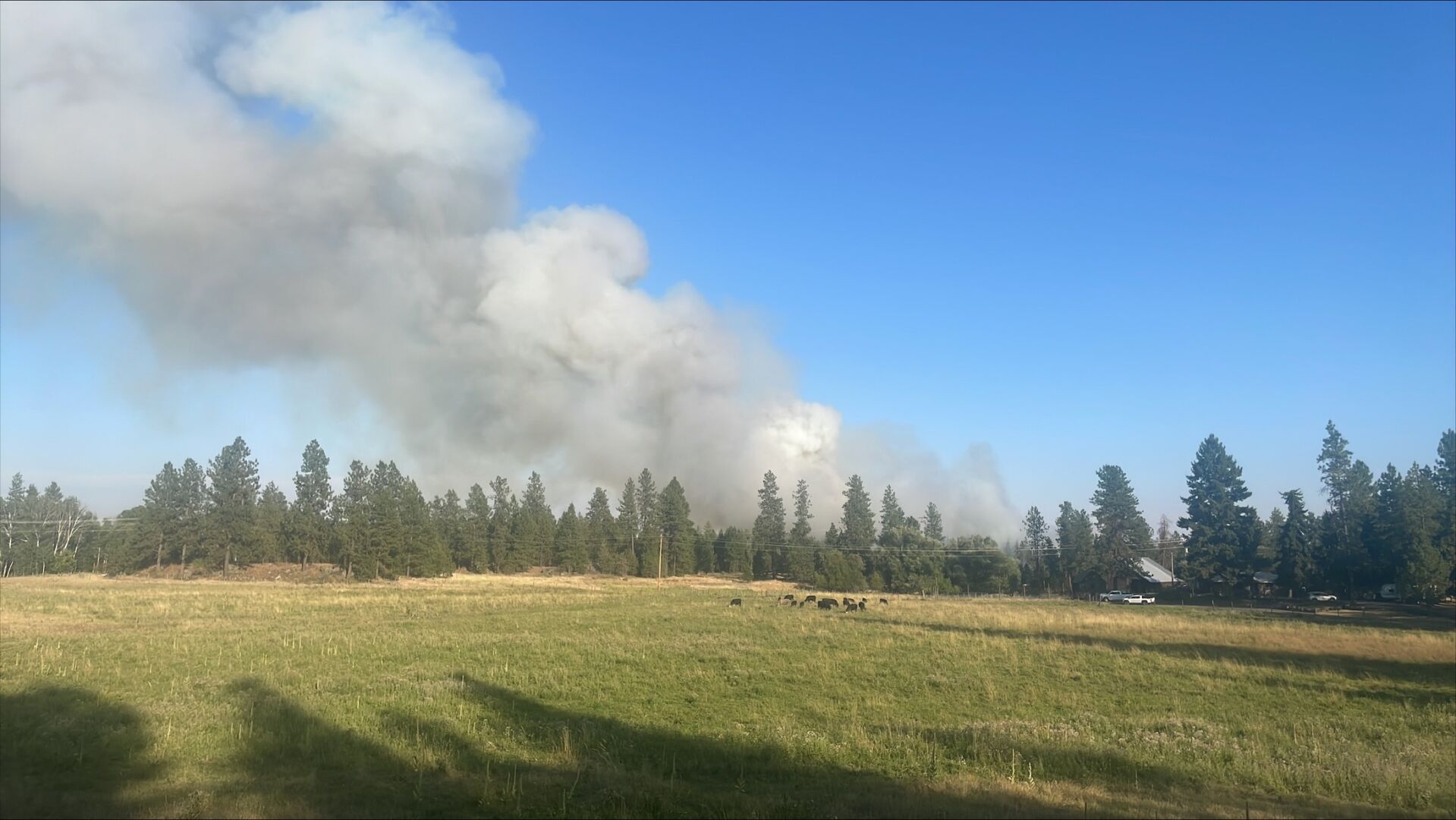 Evacuations Lowered For Wildfire Burning Near Cheney | News | Kxly.com