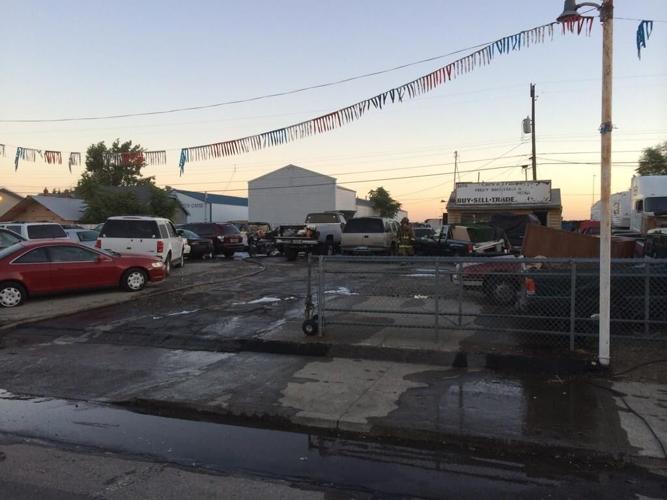 Gallery Used car lot fire Local News
