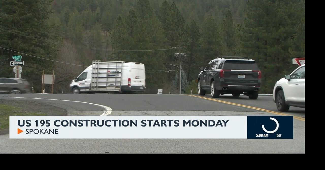 Highway 195 construction starts Monday | Video | kxly.com