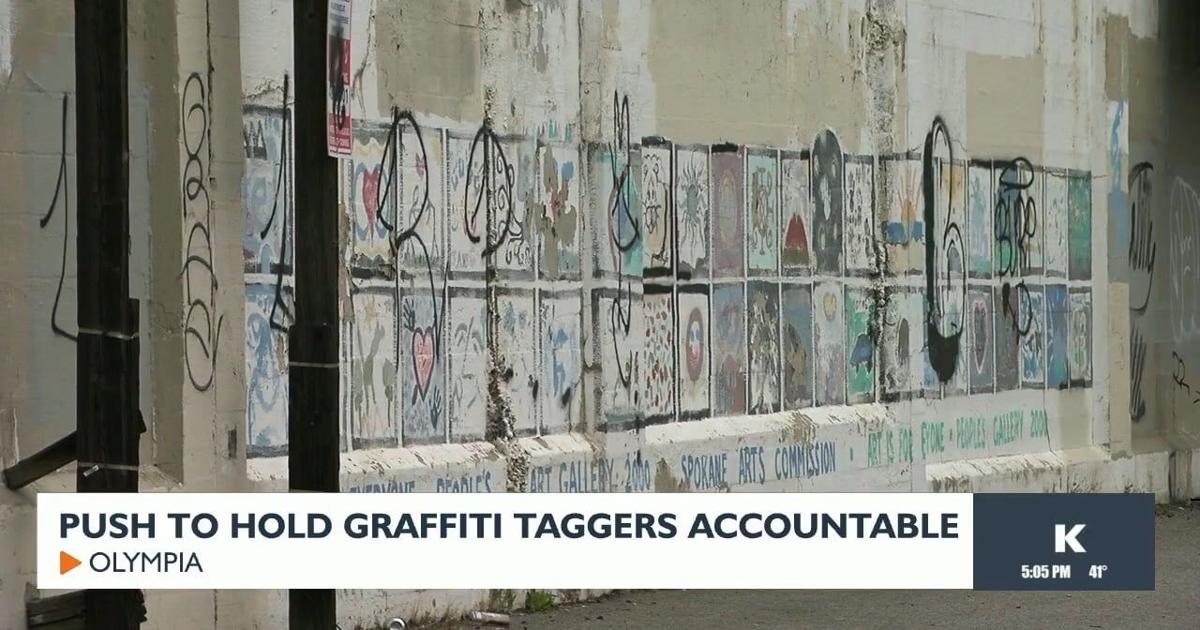 Push to hold graffiti taggers accountable | Video | kxly.com
