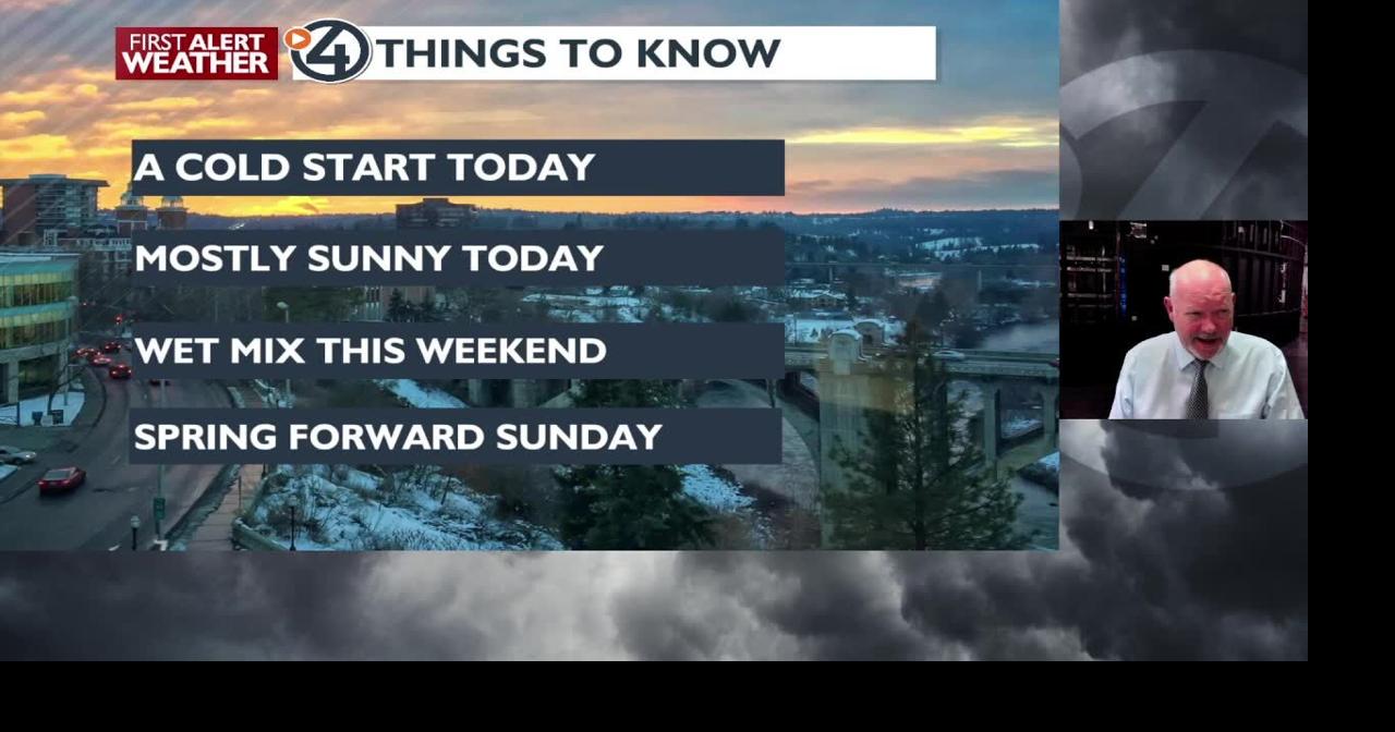 Sunny and cool today with more sunshine Friday - Mark | Weather | kxly.com