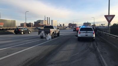 Three-vehicle crash cleared from eastbound I-90 near Maple St. on-ramp ...