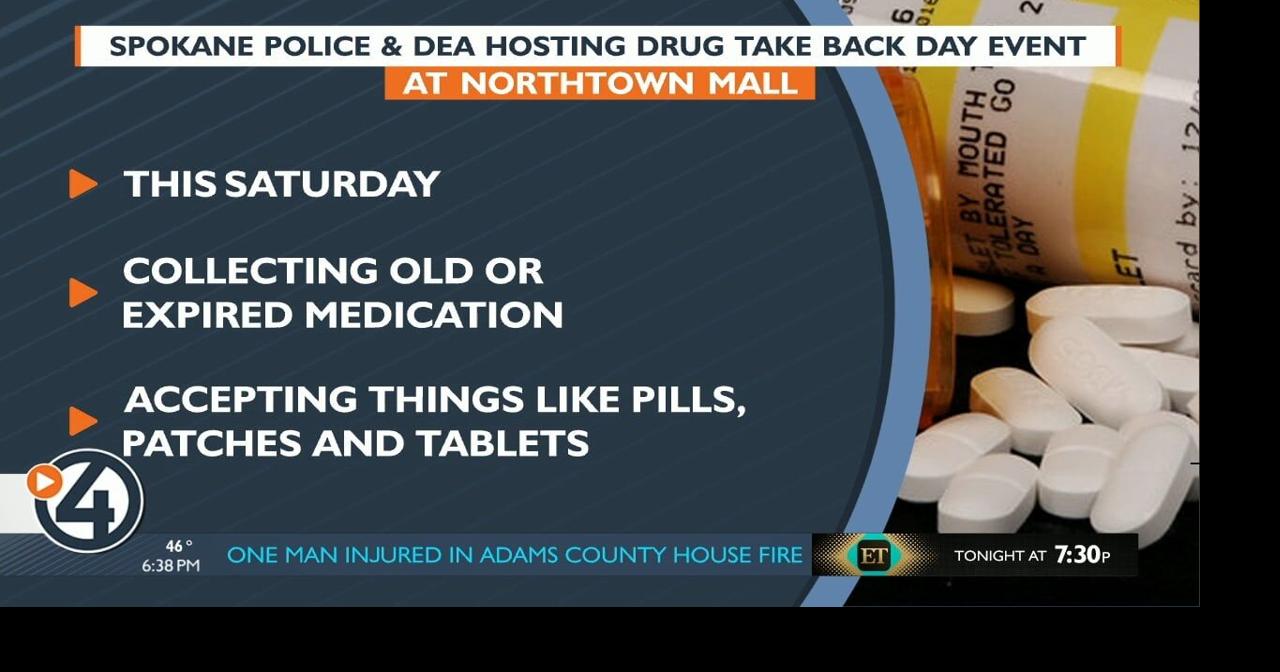 Drug Take Back Day' in Spokane helps keep prescription drugs out of the  wrong hands, News