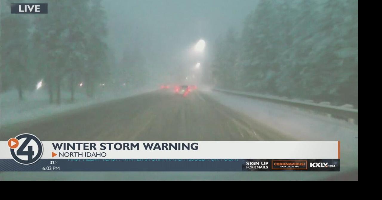 Crashes reported across North Idaho, chain up law activated for Fourth