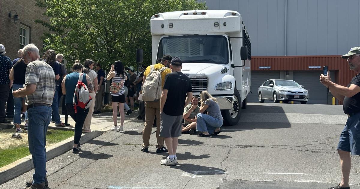 Three people charged in Spokane ICE protest last summer changing pleas ...