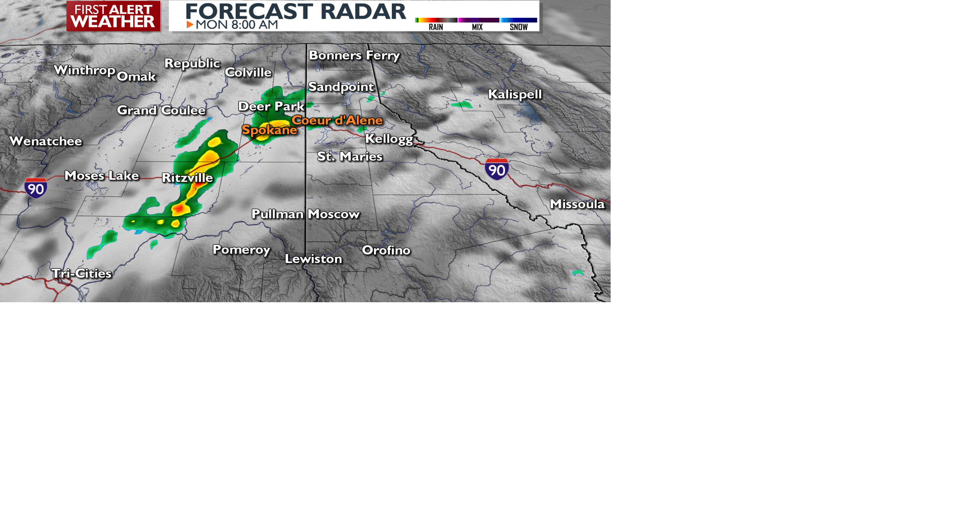 ⛈️ Quick showers may start your Monday before sunshine and heat return ...