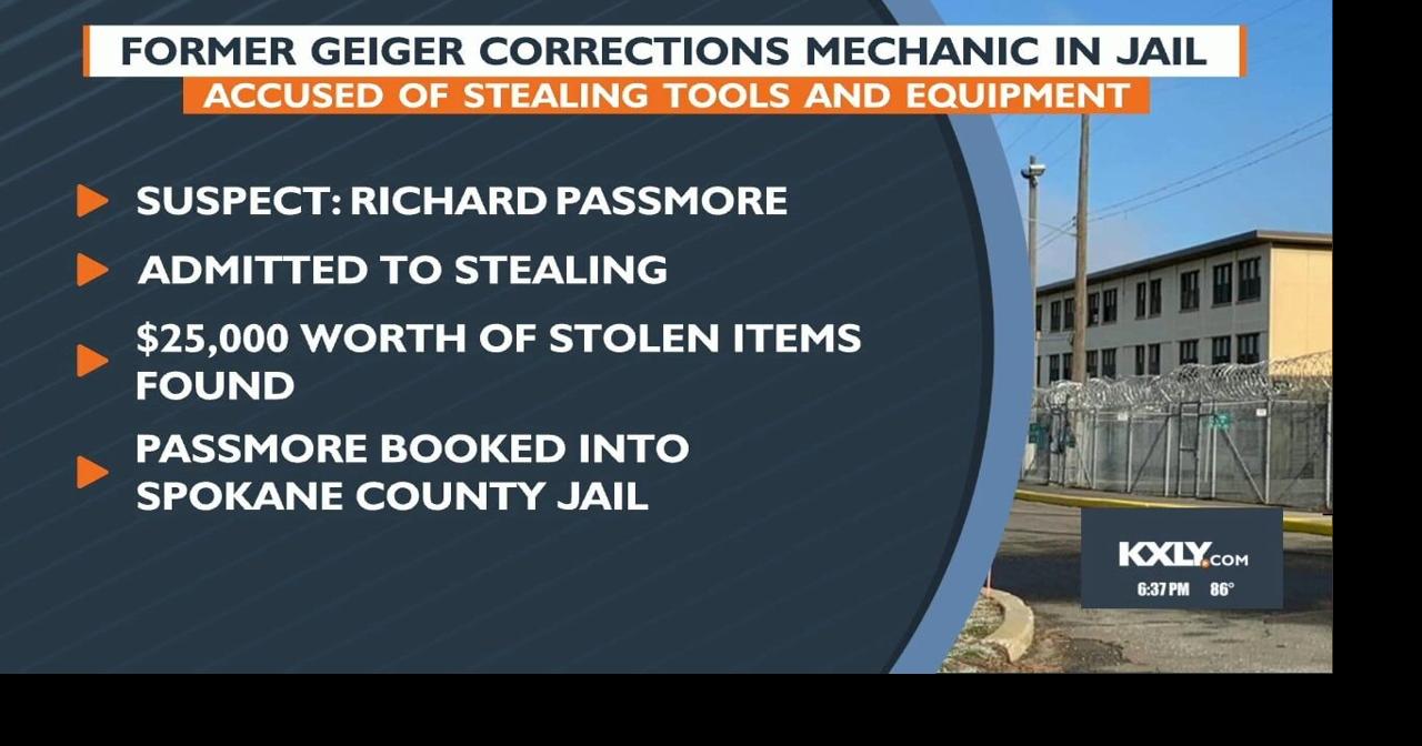 Former Spokane juvenile detention center employee arrested for theft ...