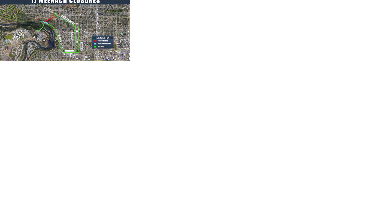 TJ Meenach Drive closed for five-month stormwater construction project - Vimarsana News